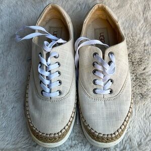 UGG Eyan II beige canvas